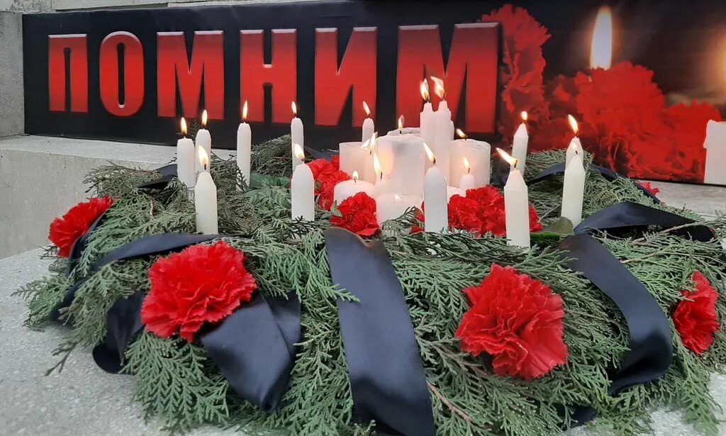 Свеча памяти жертв теракта. 9 Января 1996 Кизляр Радуева.