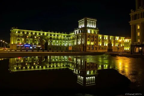 Норильск ночью