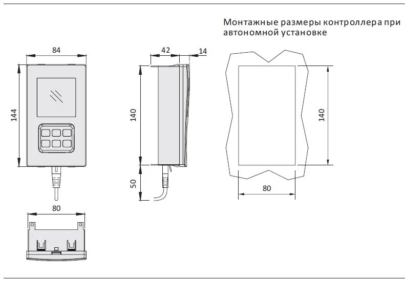 Контроллер размер. Монтажные размеры. монтажный диаметр. размеры контроллеров kt. гринлос монтажные размеры.