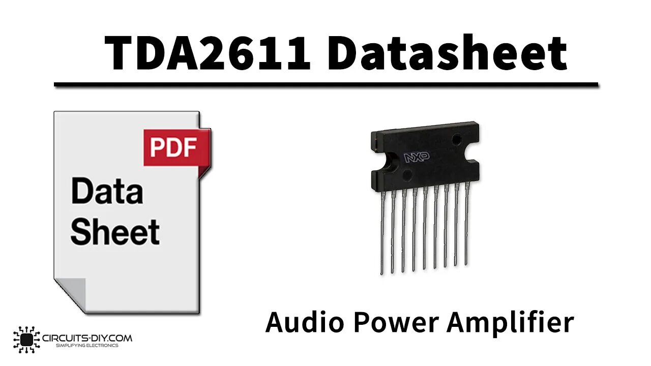 Tda2611a схема усилителя Cd2611gs схема унч