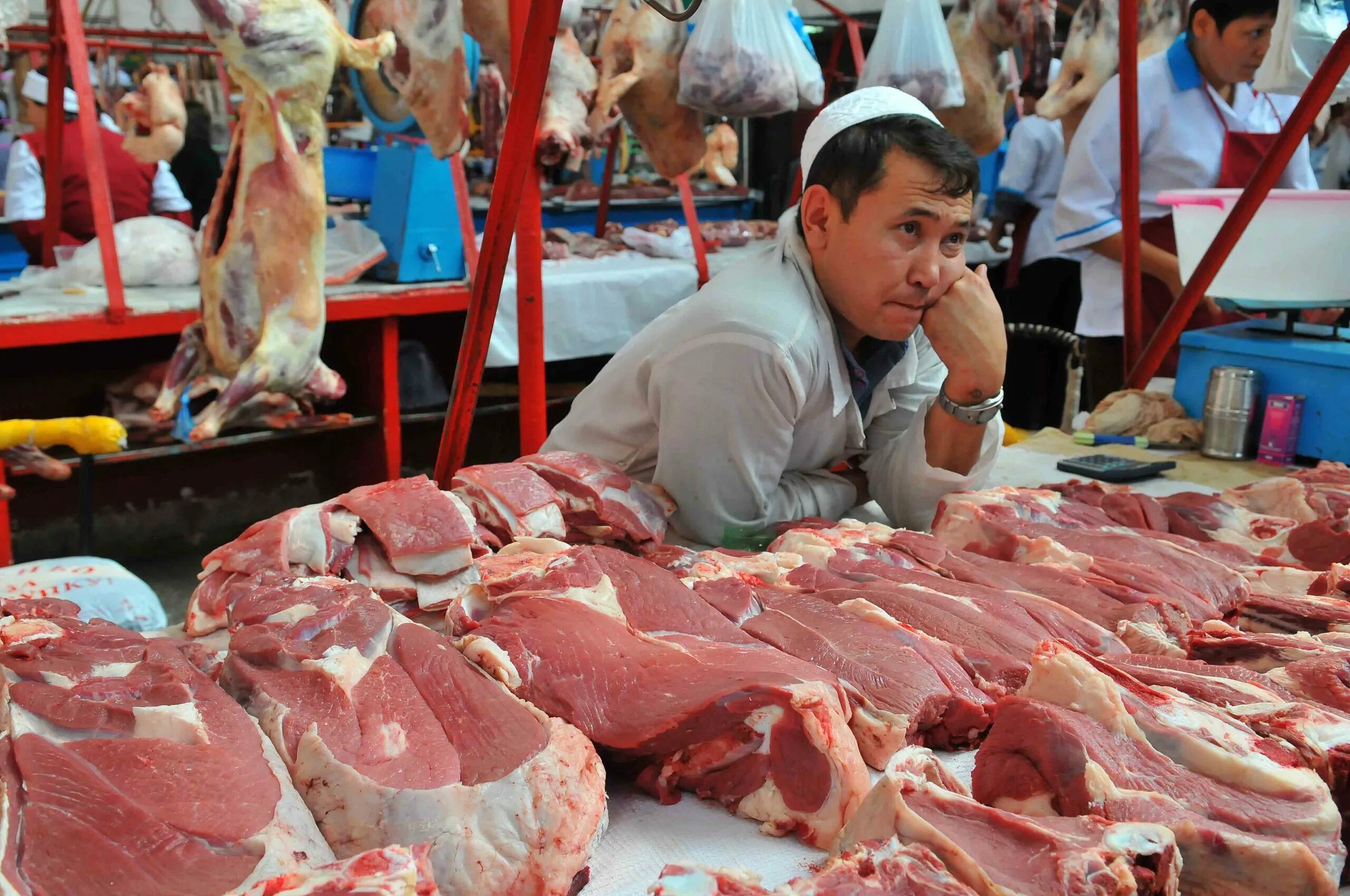 Рынок мясной продукции. Мясные рынки Узбекистана. Сбыт мяса