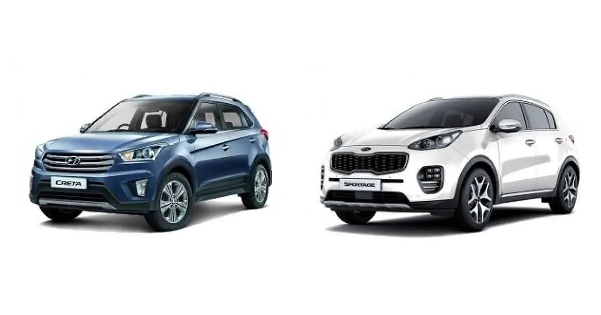 Hyundai creta kia. Kia Sportage Hyundai Creta. Крета и Спортейдж. Kia Sportage 2016-2022. Hyundai-Kia Sportage 2016.