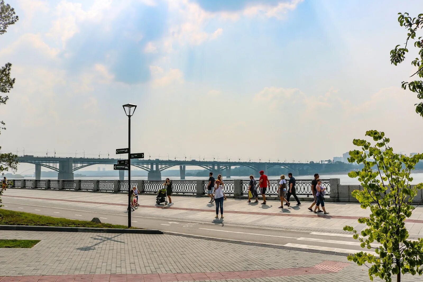 Что сегодня на набережной в новосибирске