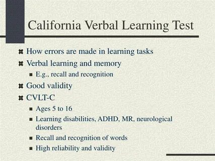 Learning testing