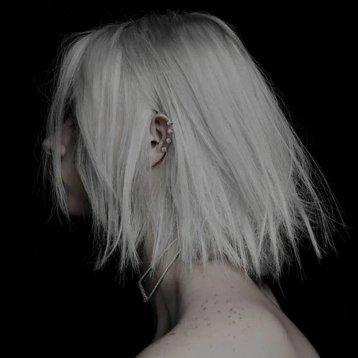 Прическа каре белые волосы Pin on long bob hairstyles