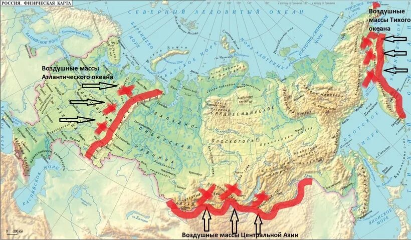 5 гор россии на карте. Горы России на карте. Влияние рельефа на климат России. Хребты России на карте. Горные системы и хребты России.