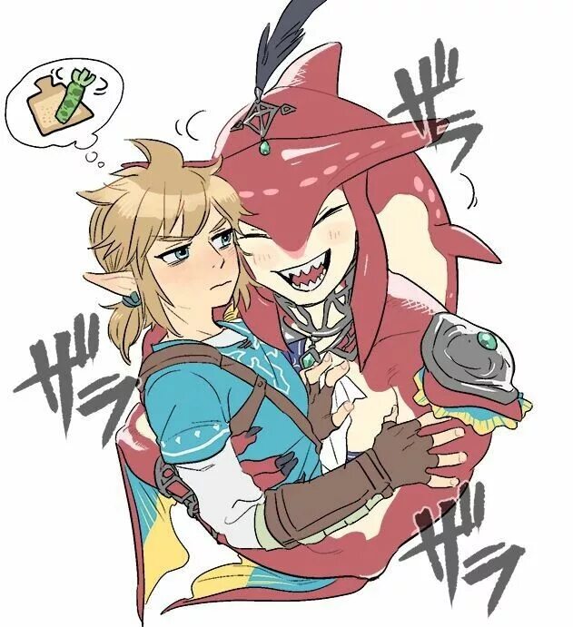 The legend of zelda сидон и линк. Zelda x link kiss pose. Линк яой. Link x ilia. Линк и сидон зельда.