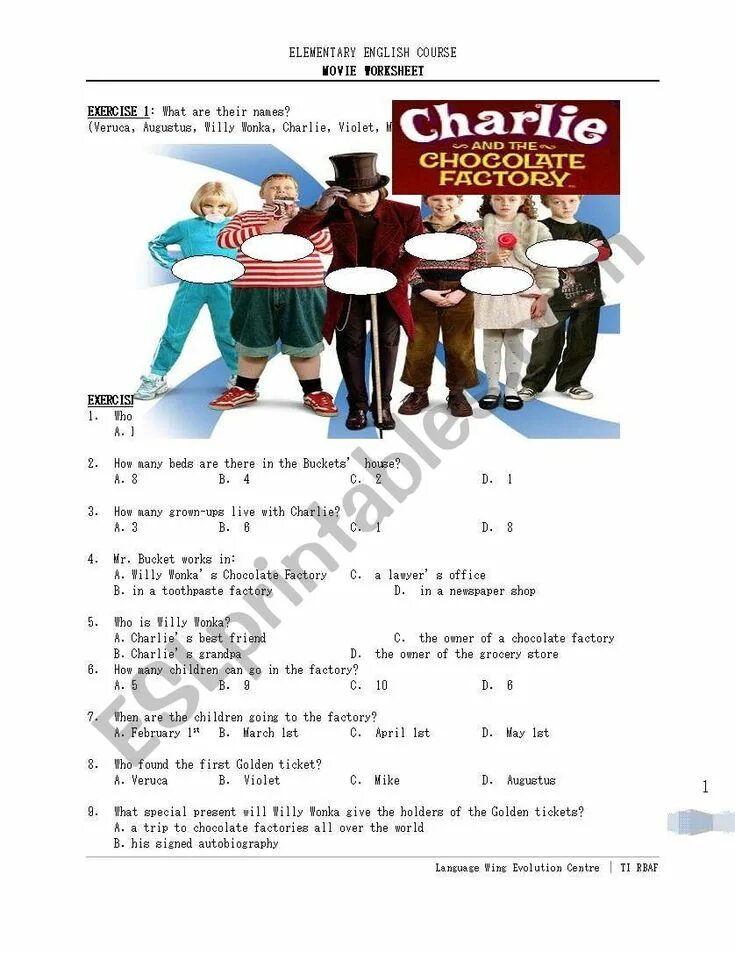 Charlie and Chocolate Factory ESL. Charlie и шоколадная фабрика на английском Worksheet. Charlie and the Chocolate Factory Worksheets. Английский язык 6 класс Charlie and the Chocolate Factory 1 here comes Charlie. Фабрика на английском языке