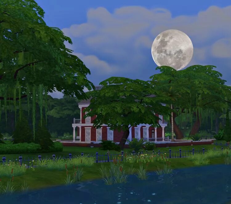 Симс 4 луна. Луна Виллареаль симс 4. The SIMS 4 природа Луна. Симс 4 небо. Полнолуние в симс 4.