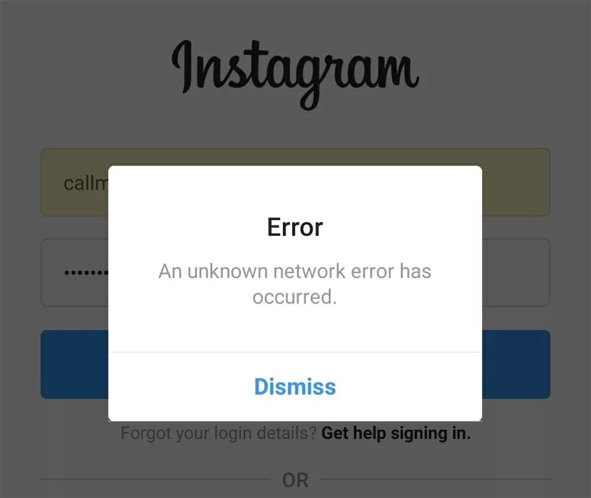 Request has occurred. Instagram Error. Ошибка инстаграма. Instagram Неизвестная ошибка. Ошибка входа в Инстаграм.