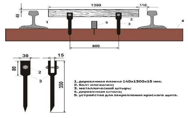 Планка габарита