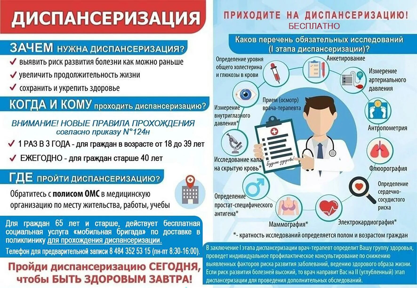 Где можно проходит полный обследование