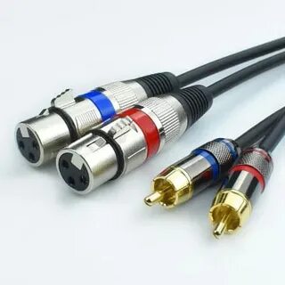 Xlr 2 rca
