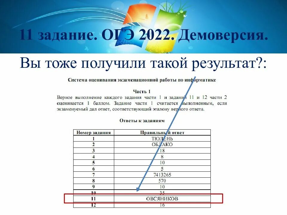 Как сделать последнее задание