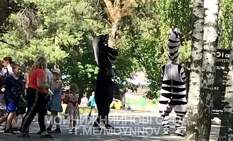 Сормовский парк в день защиты детей