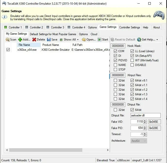 Эмулятор x360ce. Tocaedit x360. x360 controller emulator. настройка 360 ce. failed to load xinput1_3.dll x360ce.