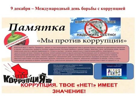 Антикоррупция в школе документы