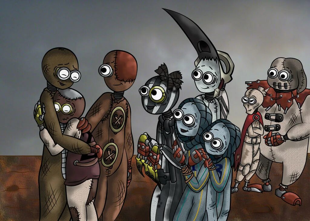 Девять рисунков. Девять мультфильм седьмая. Стичпанки девятый шестой. Ститчпанк девять. Мультфильм девять ститчпанк.