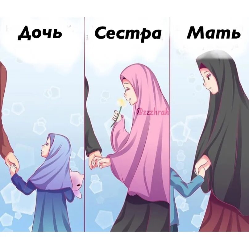 Супруга мать сестра. Сестра в Исламе. Мать в Исламе. Брат и сестра в Исламе.