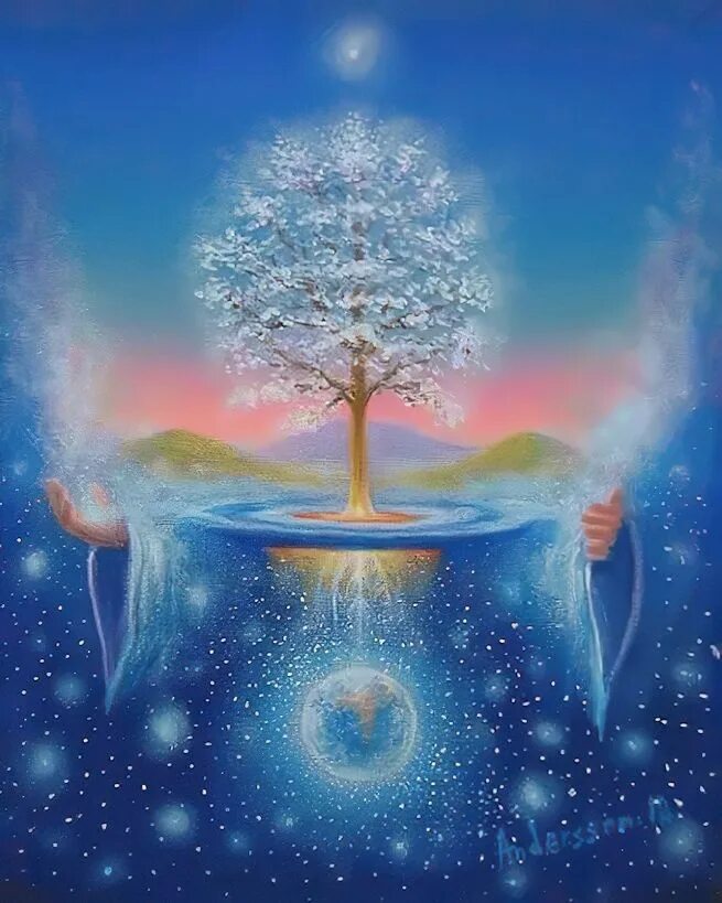 Духовное дерево. Эзотерика дерево жизни. Картины эзотерические духовные. Рождение эзотерика. Энергия года мир