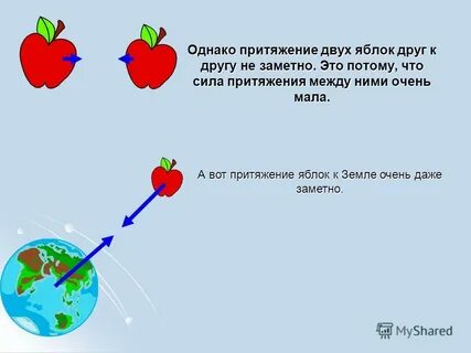 Какие тела притягиваются к земле