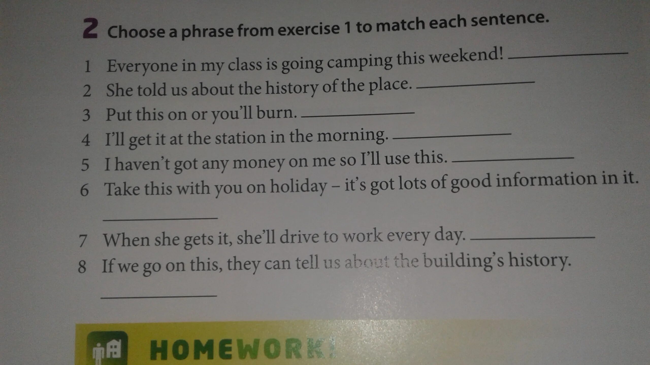 Make sentences choose from the. Complete the sentences with the appropriate Words and phrases from the Box. Match the phrases in the Box with the pictures get. 10 Choose a time-expression from the list to complete each sentence что за учебное. Match the sentences to the pictures pdf.