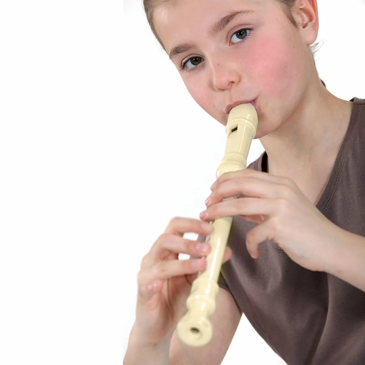Playing recorder