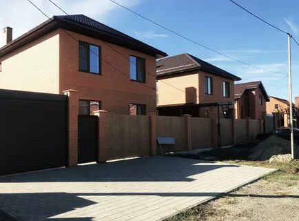 Новые частные дома краснодар