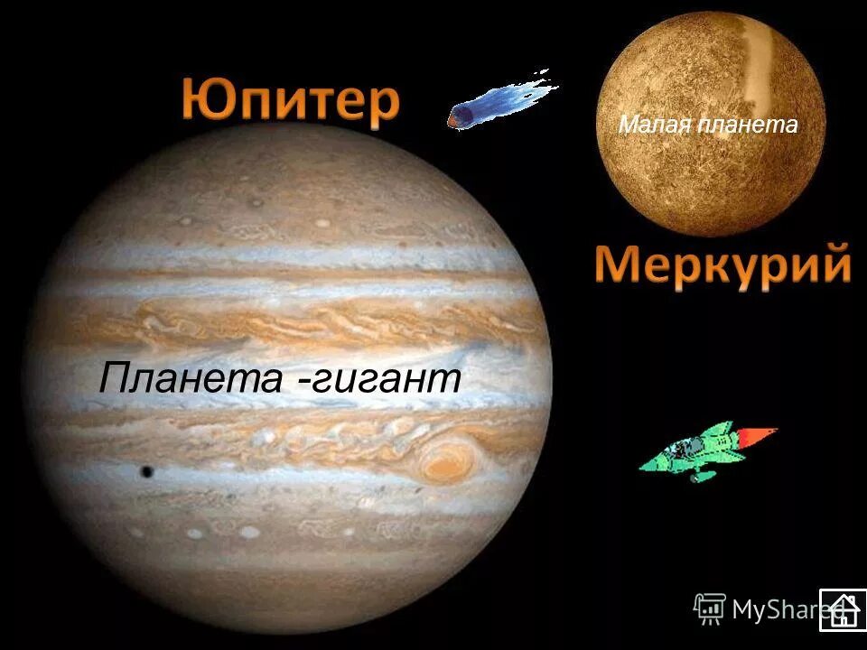 Соединение меркурий юпитер. Меркурий и Юпитер. Планеты Меркурий Юпитер. Сравнение Меркурия и Юпитера. Меркурий и Юпитер сравнение.