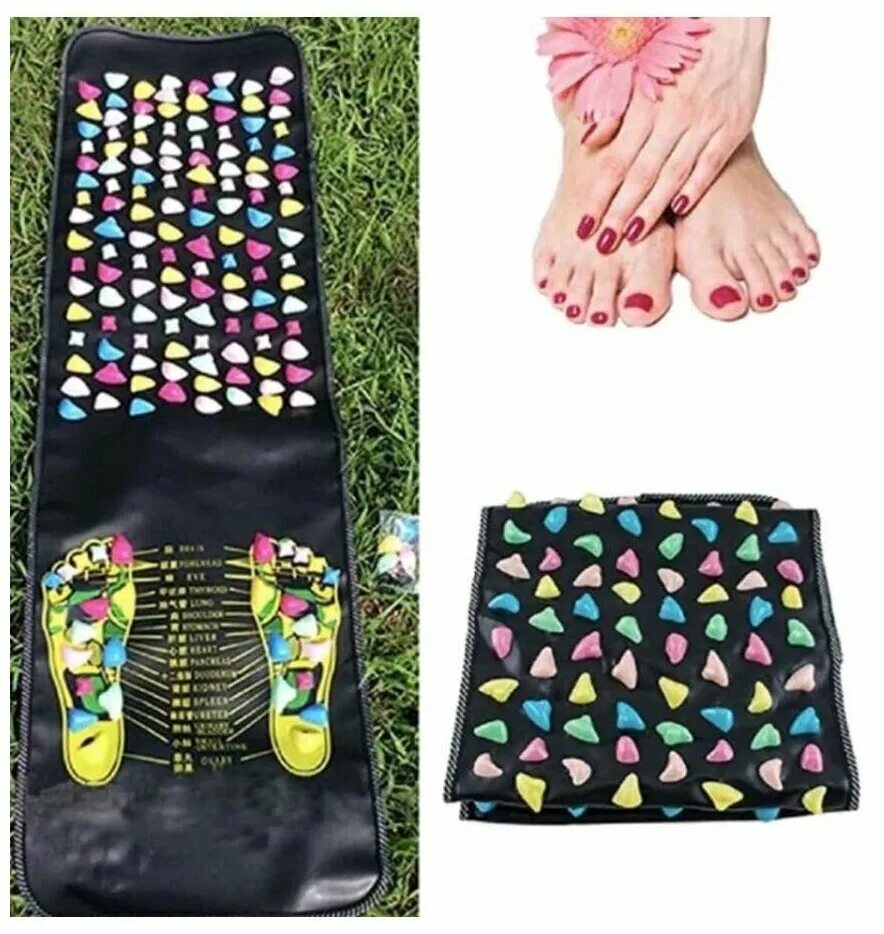 Ms-091 массажный коврик для ног foot massage. Массажный коврик электрический. Акупунктурный массажный комплект из коврика и валика acupressure mat. Коврик массажный для ног детский. Ямагучи массажный коврик.