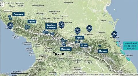 Курорты северного кавказа