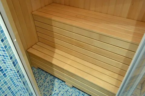 Маленькая сауна в ванной
