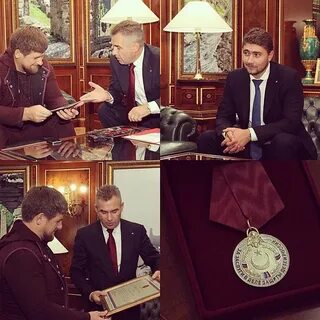 Кадыров получил медаль