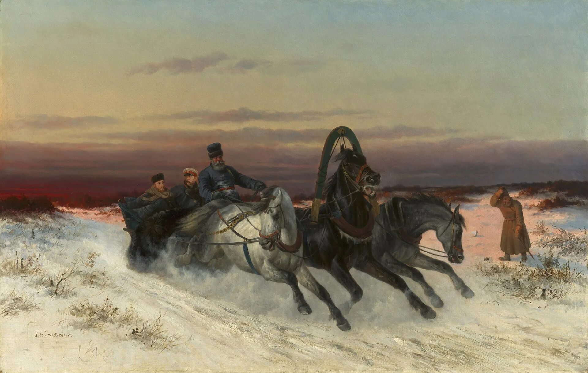 Сверчков тройка 1888.