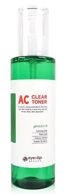 Ac clear. Enl AC тонер для проблемной кожи AC Clear Toner 150ml. Тонер для проблемной кожи EYENLIP AC Clear Toner 150ml. EYENLIP тонер для проблемной кожи, 150 мл EYENLIP AC Clear Toner. EYENLIP тонер AC Clear Toner.