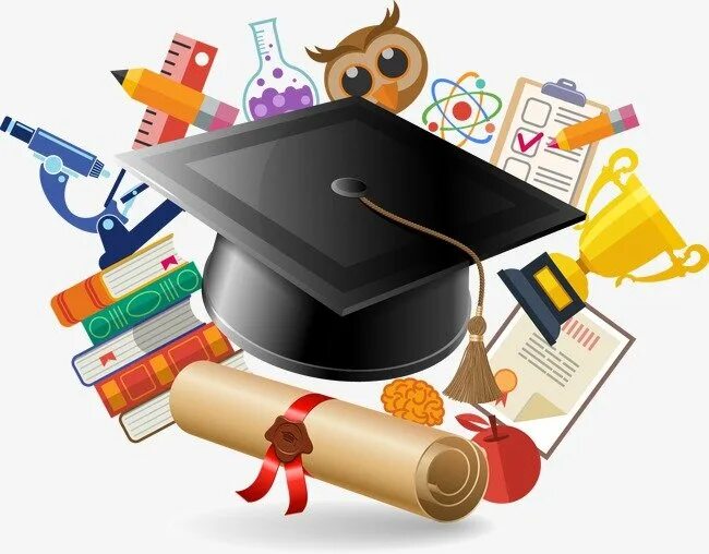 Выпускник на прозрачном фоне. Шапка выпускника школы. Студенческие атрибуты. Выпускник иллюстрация. Символ учебы.