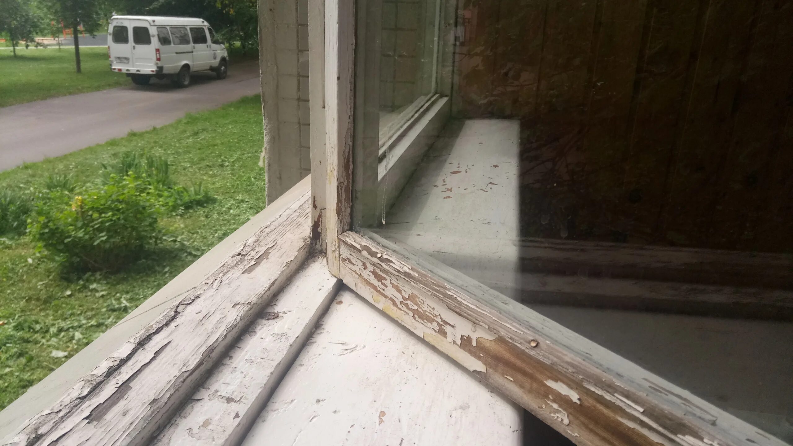 Сгнило окно