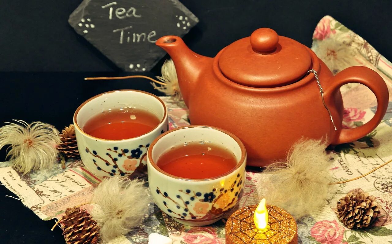 Горячий чай. Фотообои чай. Горячие напитки чай. Магический чай.