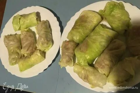 Голубцы с жареной капустой
