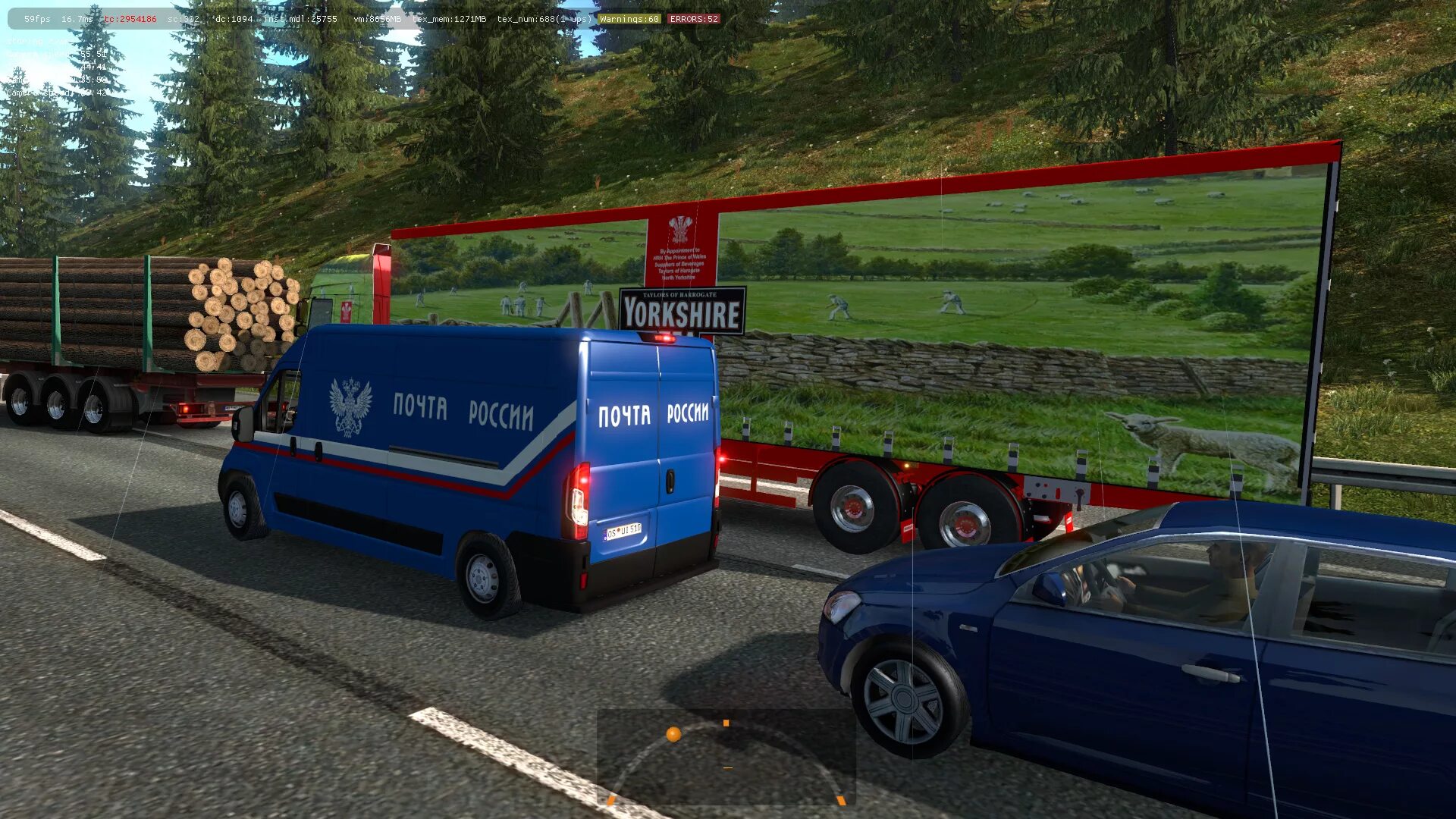 Euro Truck Simulator 2 Россия. Фиат Дукато етс 2. Euro Truck Simulator 2 машины. Euro Truck Simulator 2 трафик.