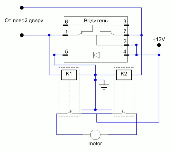 Схема стеклоподъемников передних дверей. Схема подключения стеклоподъемников ВАЗ 2107 через реле. Схема подключения стеклоподъемников ВАЗ 2105. Схема подключения стеклоподъёмников через реле. ВАЗ 2107 стеклоподъёмники через реле.