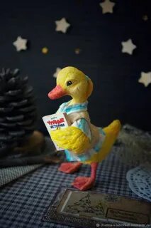 Елочная игрушка утка