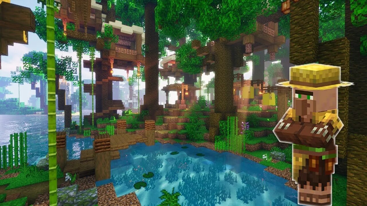 Minecraft jungles. Деревня в джунглях майнкрафт. Дом в джунглях в майнкрафт. Деревня в джунглях майнкрафт 1.20. Джунглевая деревня в майнкрафт.