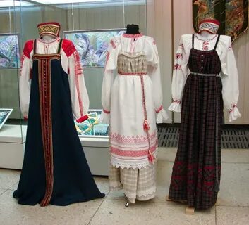 Национальный московский костюм