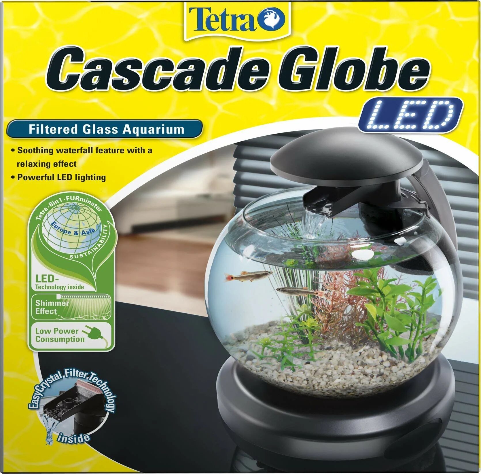 Аквариум tetra cascade globe duo waterfall белый. 8. 8. 8. Аквариум tetra cascade globe.