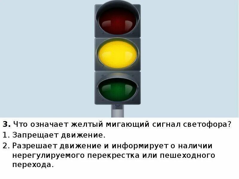 Жёлтый сигнал светофора ПДД. Жёлтый мигающий сигнал светофора означает. Что означает мигающий сигнал желтый сигнал светофора. Что означает жёлтый сигналсфетофора. Мигает желтый можно