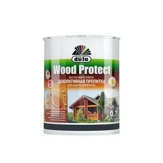 Пропитка для древесины dufa wood protect