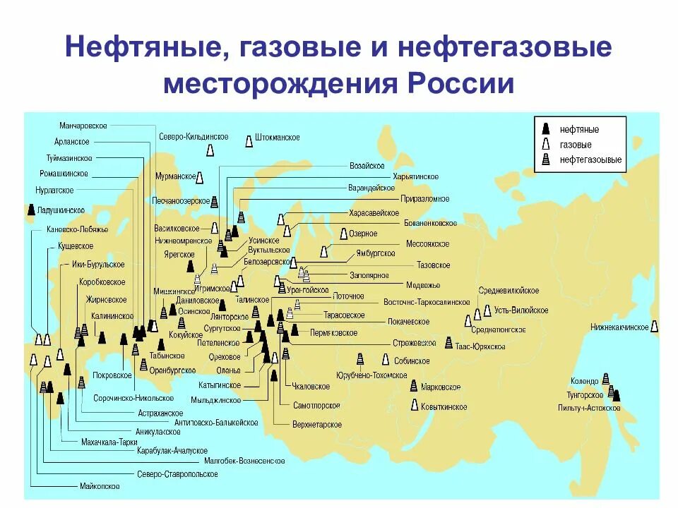 Добыча газа карта нефти. Карта месторождений нефти и газа в России. Месторождения нефти в России на карте. Крупные нефтяные месторождения России на карте. Добыча нефти в России карта месторождений.