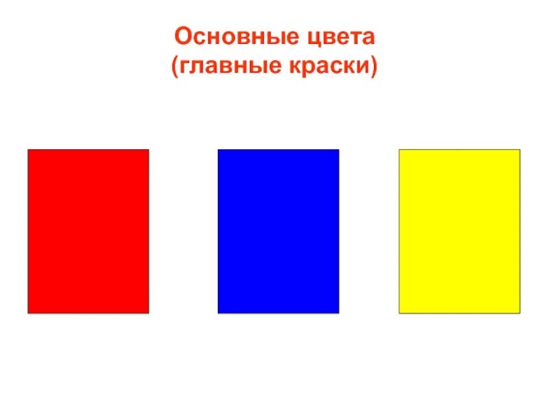 Основные изображения. Основные цвета. Основные цвета красный синий желтый. Основные цвета в изо. Три основных цвета.