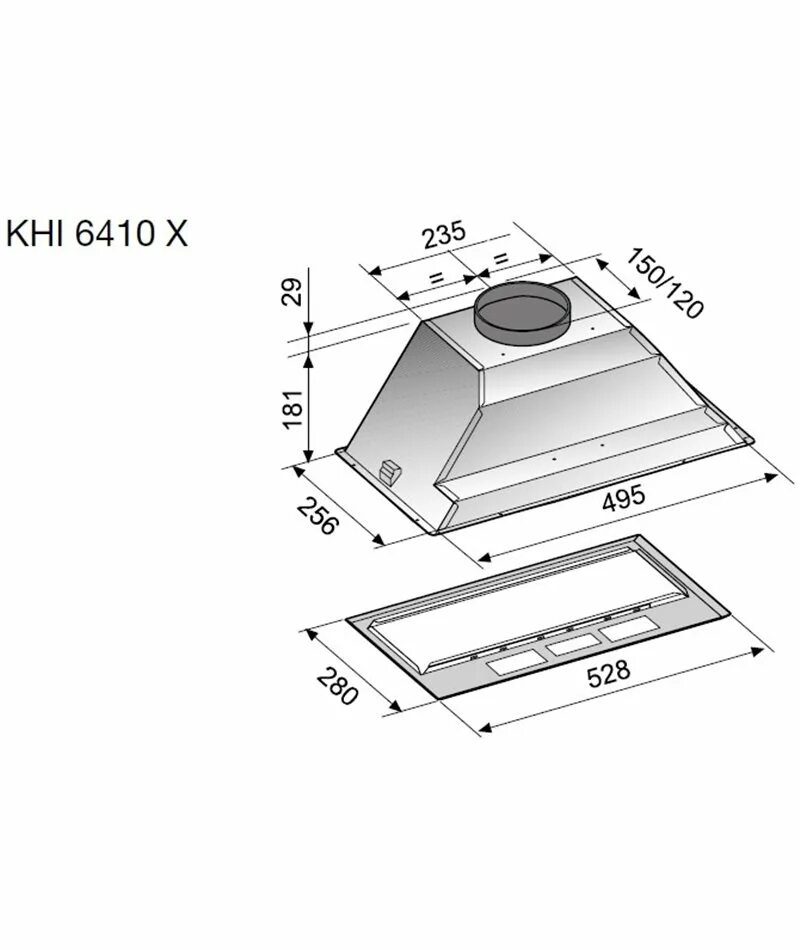 Вытяжка схема встройки. Korting khi 6410 x. Вытяжка korting khi 6530 x. Korting полновстраиваемая вытяжка khi 6530 w. Вытяжка korting khi 6530 n схема встраивания.